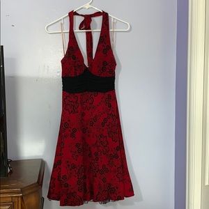 Red dress